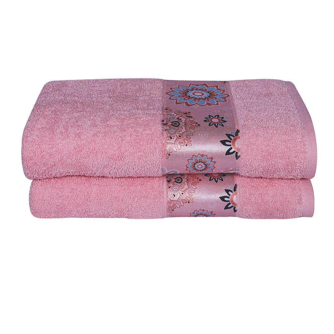 Century 450 GSM Bath Towel Set of 2 - Peach