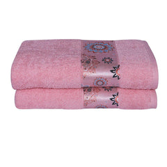 Century 450 GSM Bath Towel Set of 2 - Peach