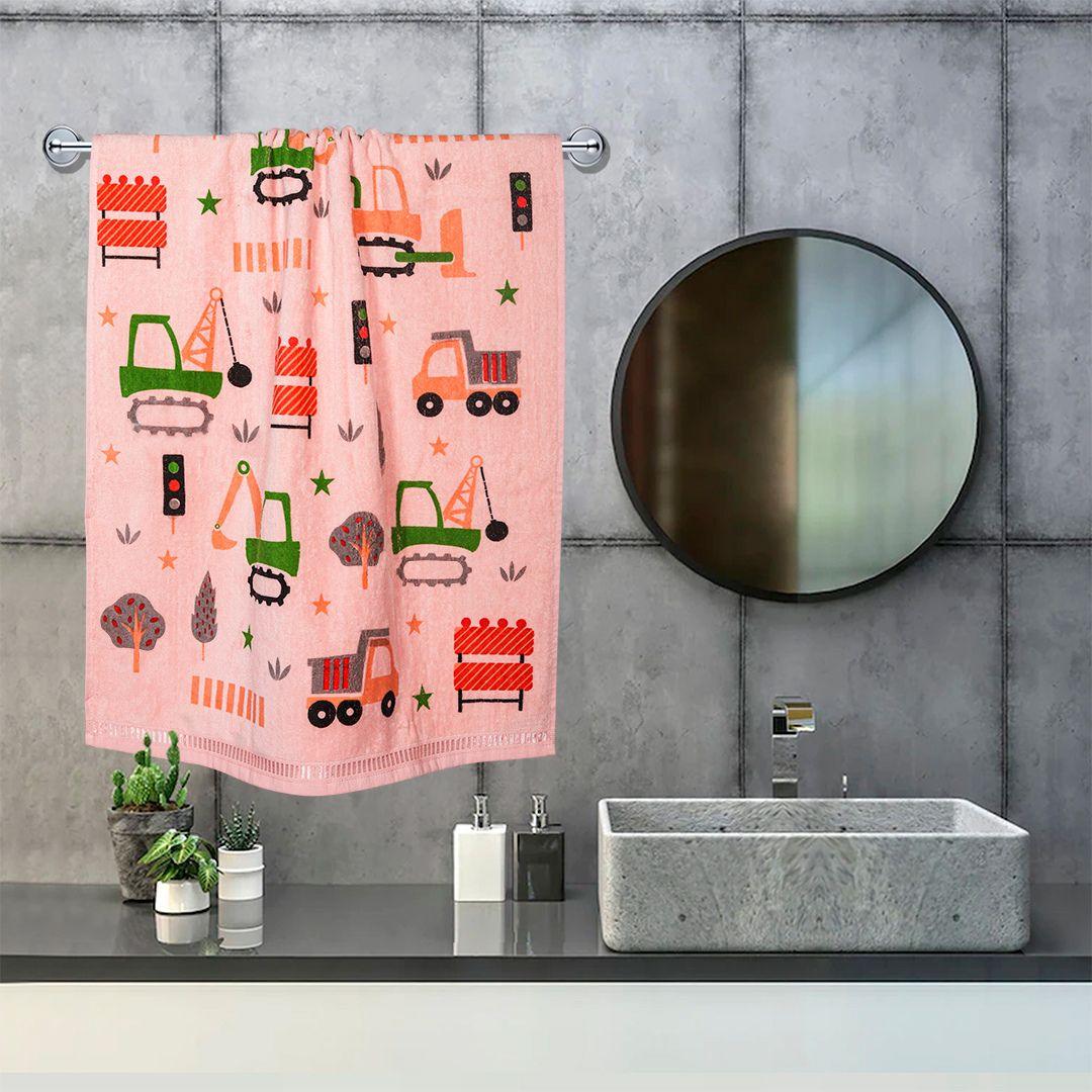 Kids Cotton Towel - Light Peach