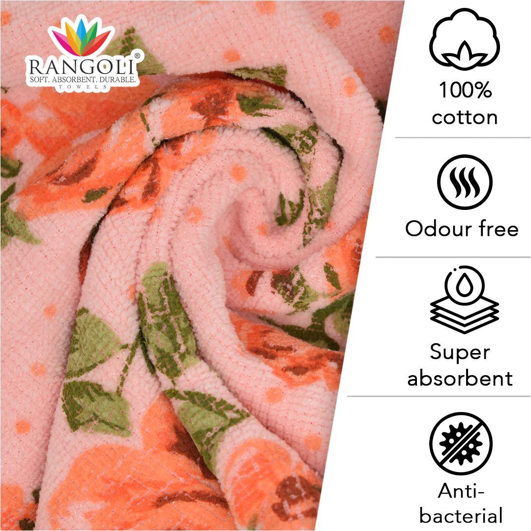 Blossom 450 GSM Cotton Hand Towel - Features