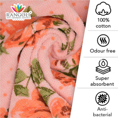 Blossom 450 GSM Cotton Hand Towel - Features