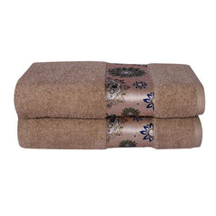 Century 450 GSM Bath Towel Set of 2 - Beige