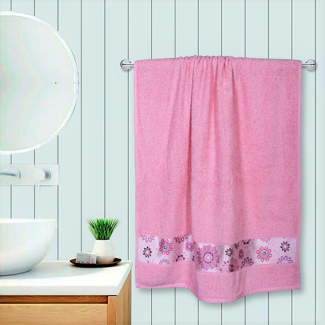 Century 450 GSM Cotton Bath Towel - Pink