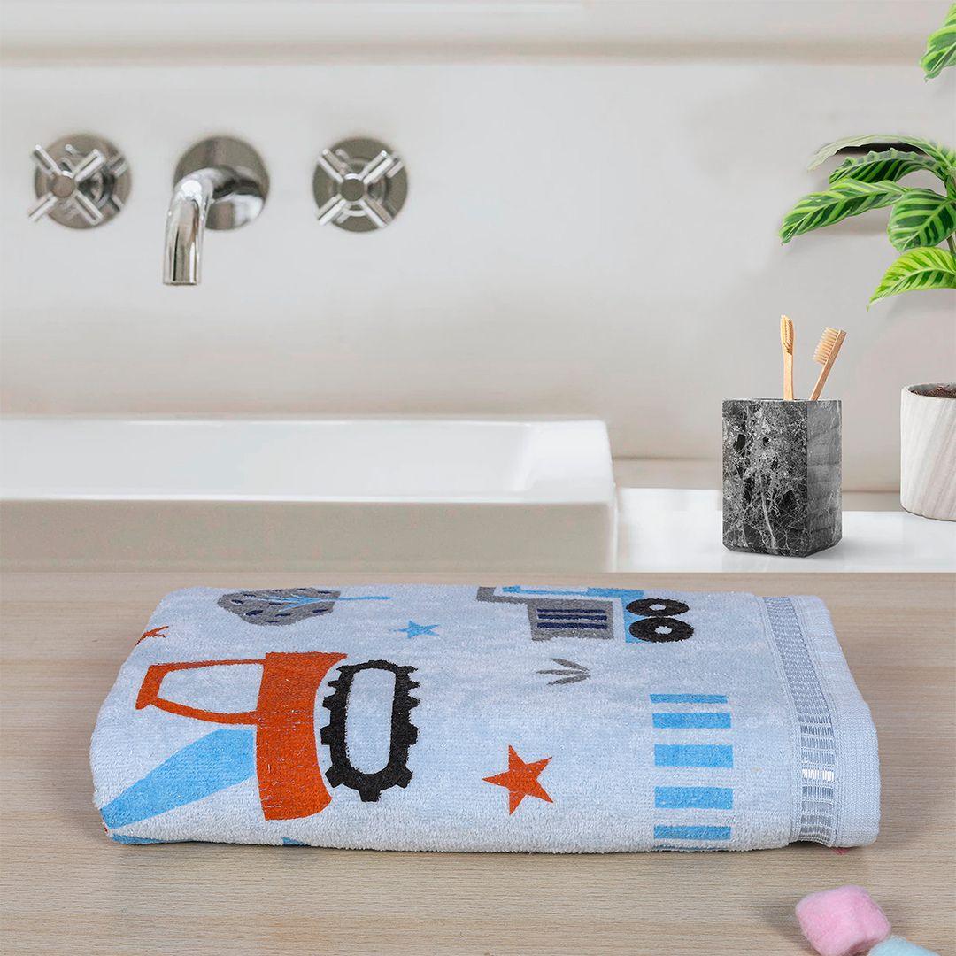 Kids Cotton Towel - Light Blue