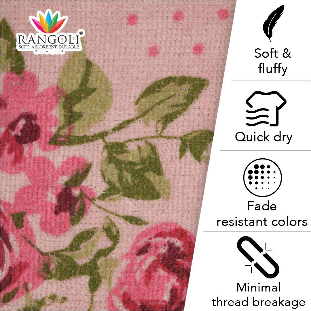 Blossom 450 GSM Cotton Hand Towel - Features