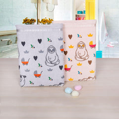 450 GSM Natural Cotton Baby Bath Towel Set of 2 (50x90 Cm)