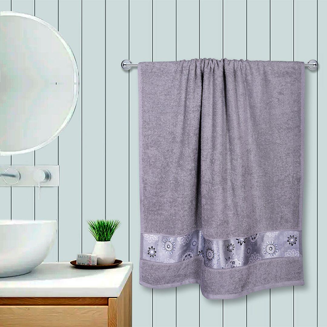 Century 450 GSM Bath Towel Set of 2 - Grey
