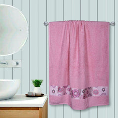 Century 450 GSM Bath Towel Set of 2 - Pink