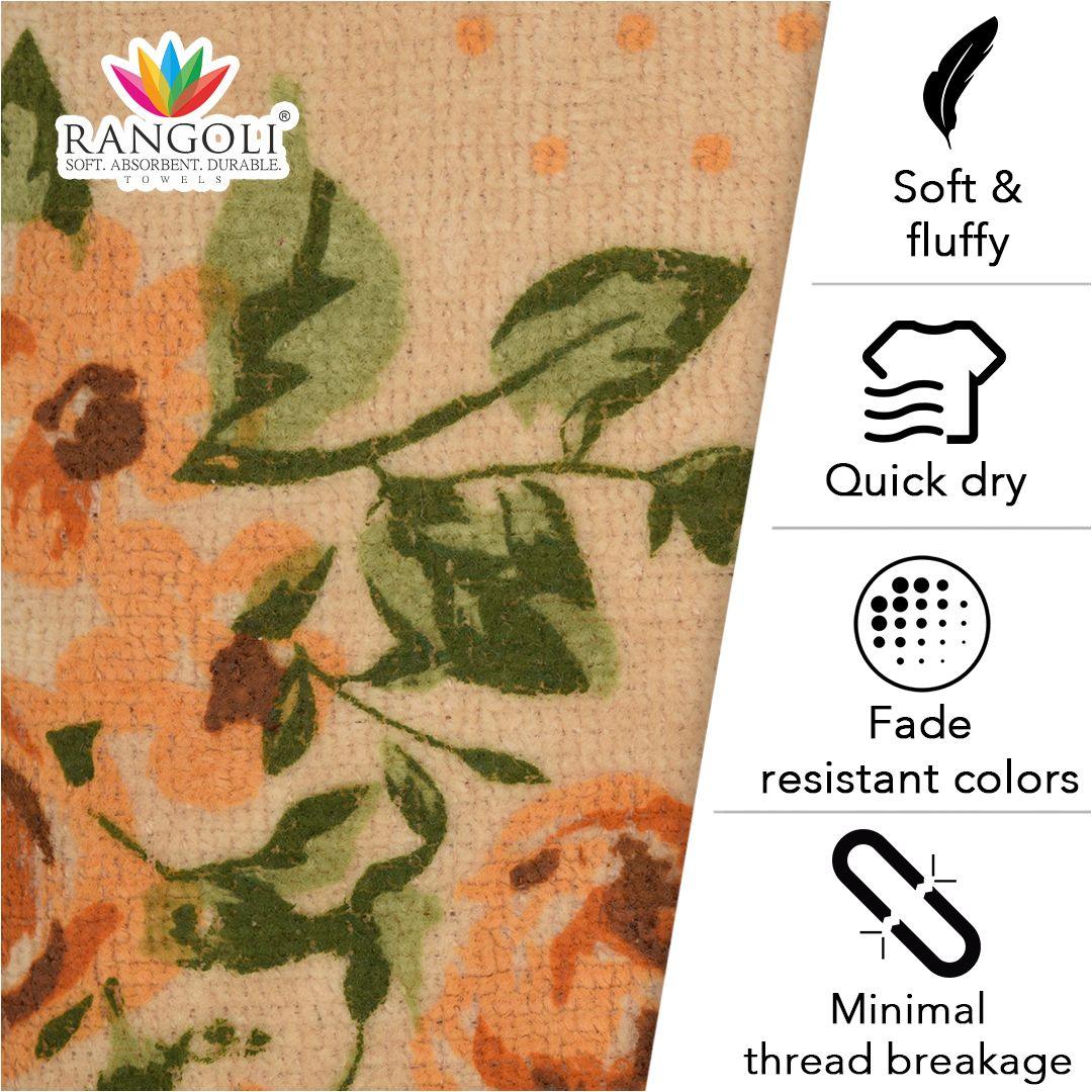 Blossom 450 GSM Cotton Hand Towel - Features