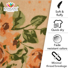 Blossom 450 GSM Cotton Hand Towel - Features