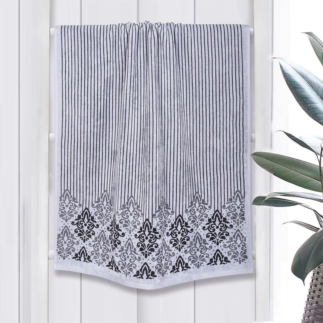 Valle Bath Towel - Grey