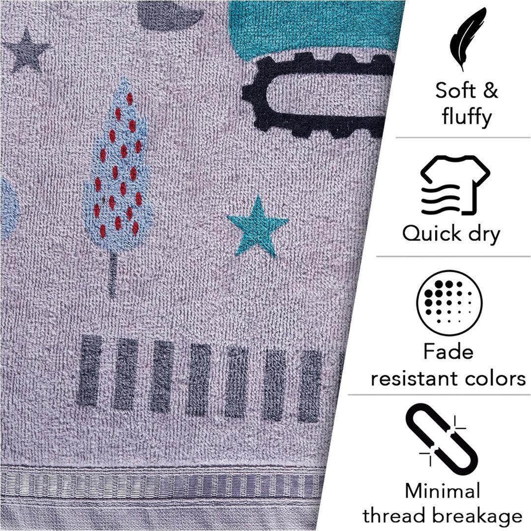 Kid Cotton Towel Set of 2 - Features