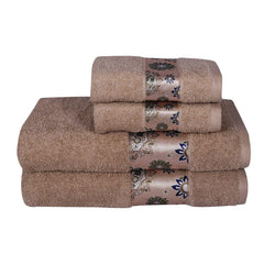 Century 450 GSM Cotton Towel Set of 4 - Beige