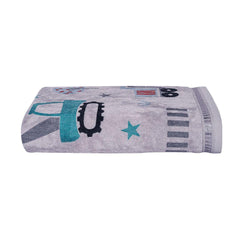 Kids Cotton Towel - Light grey