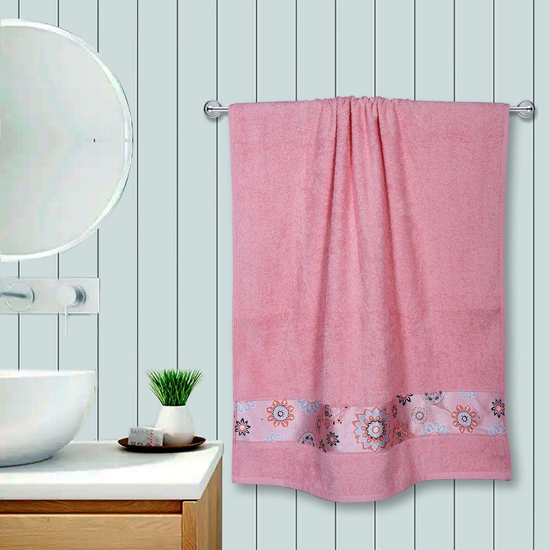Century 450 GSM Cotton Peach Bath Towel